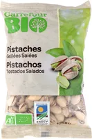Pistachos tostados y salados
