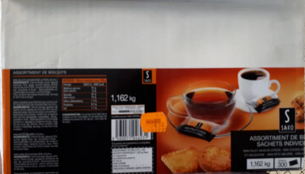 Assortiment de biscuits