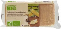 Galette De Mais Et Riz Chocolat Et Caramel
