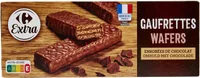 Gaufrettes enrobées de chocolat