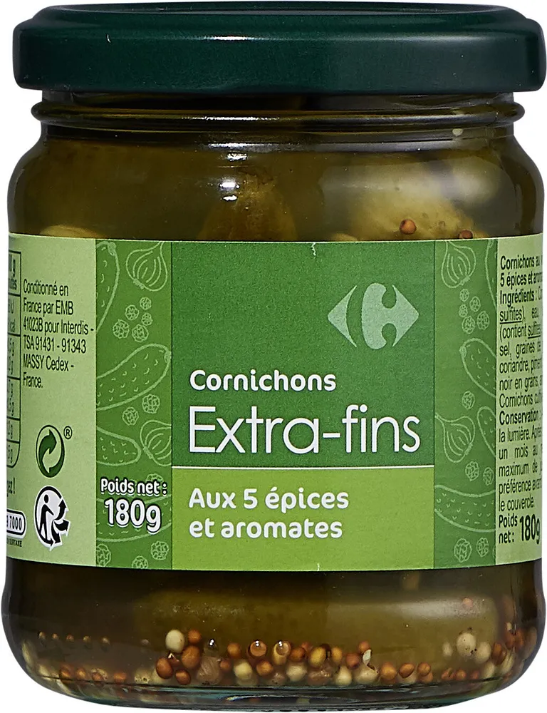 Cornichons Extra-fins
