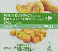 Courge Butternut en cubes