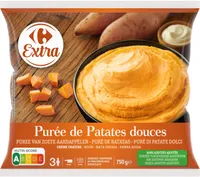 Purée de Patates douces Crème fraîche