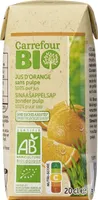 100% PUR JUS ORANGE Sans pulpe