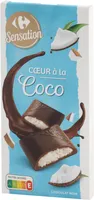 CORAZÓN de Coco CHOCOLATE NEGRO