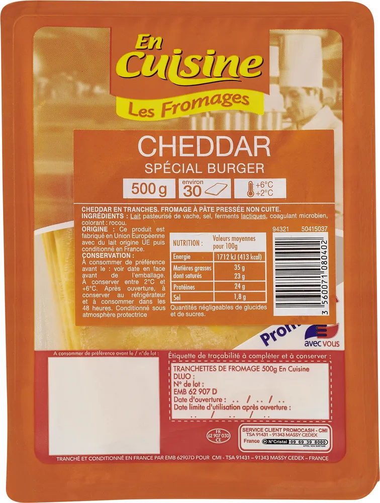 Cheddar Spécial burger