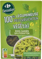 Fusilli de pois cassés