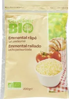 Emmental râpé Lait pasteurisé