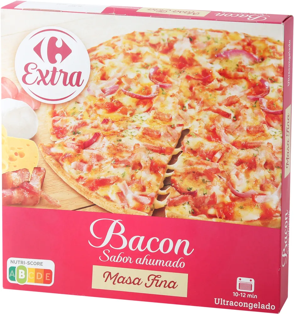 Bacon Sabor ahumado Masa fina