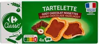 Tartelette Goût chocolat noisettes