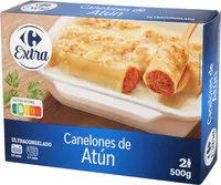 Canelones de atún