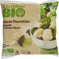 Duo de fleurettes brocolis & choux-fleurs
