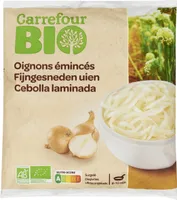 Oignons émincés