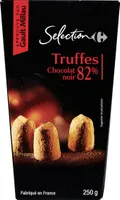 Truffes 82% cacao