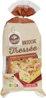 Brioche tressée aux pépites de chocolat et perles de sucre