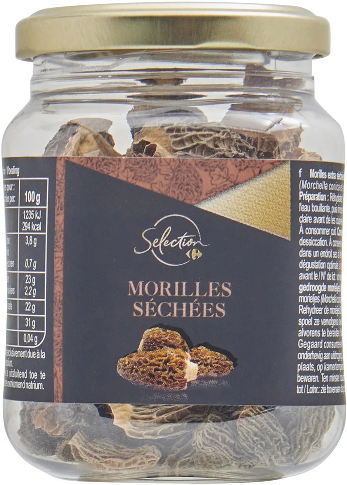 Morilles séchées