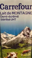 Lait de Montagne Demi-écrémé