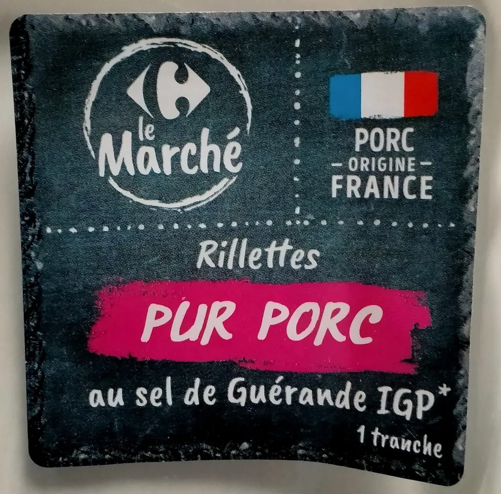 RILLETTE DU MANS Au sel de Guérande IGP*