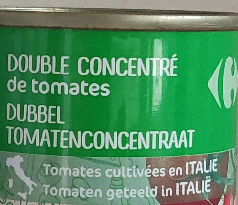 Double concentré de tomates