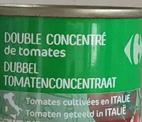 Double concentré de tomates