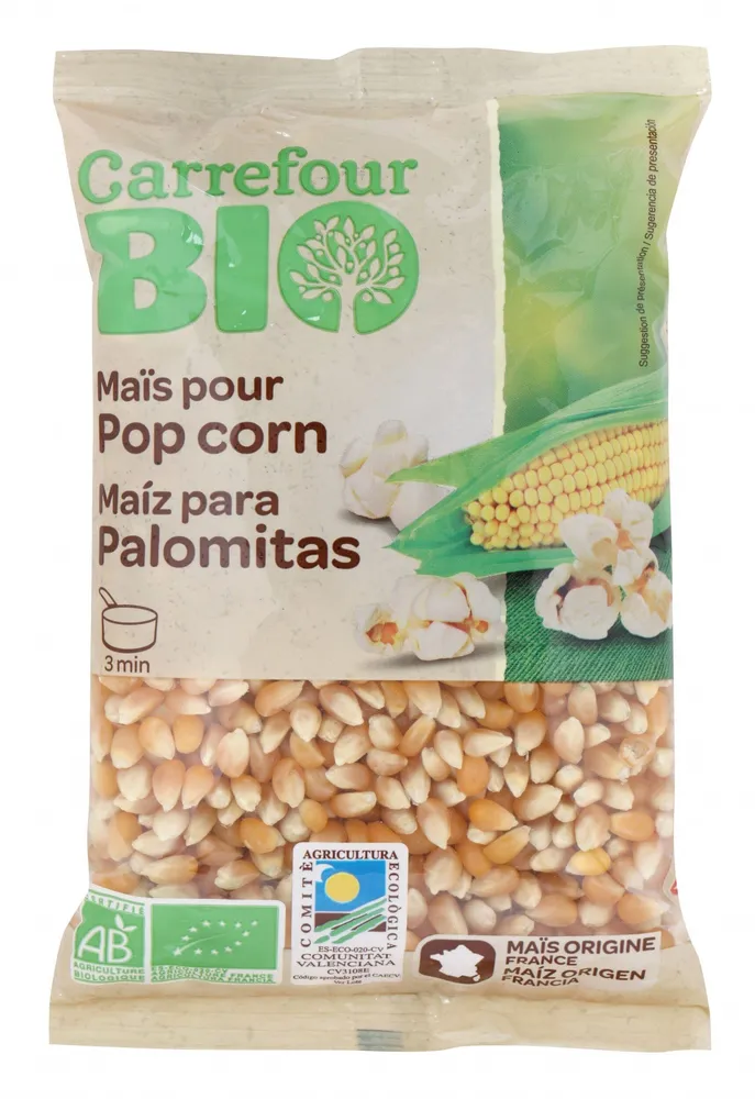 Maïs pour pop corn