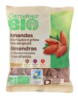 Amandes Décortiquées et grillées Sans sel ajouté