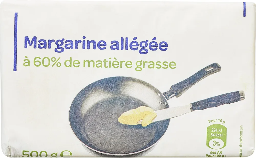 Margarine allégée