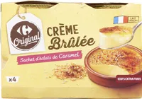 CREME Brûlée Sachet d'éclats de Caramel