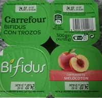 Yogur bifidus con trozos