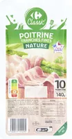 Poitrine Tranches fines Nature