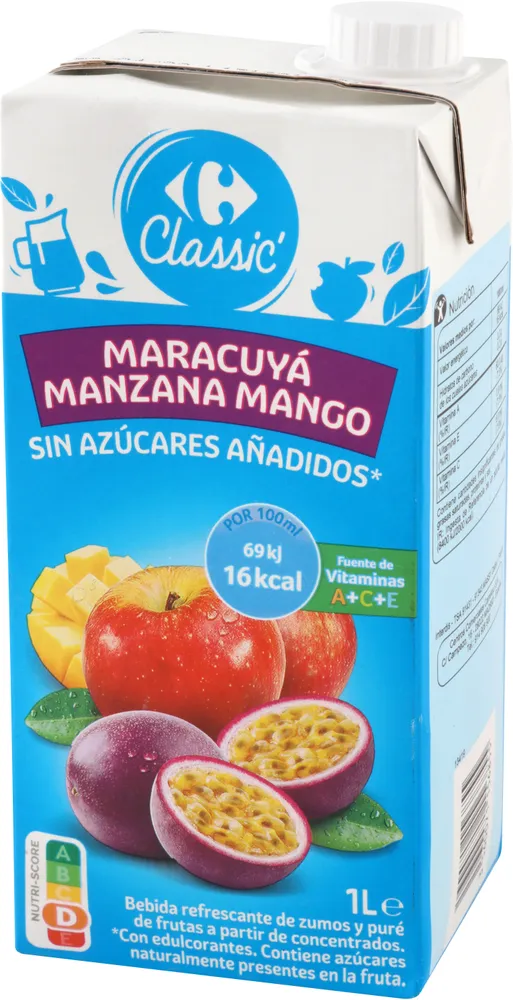 Maracuyá Manzana Mango