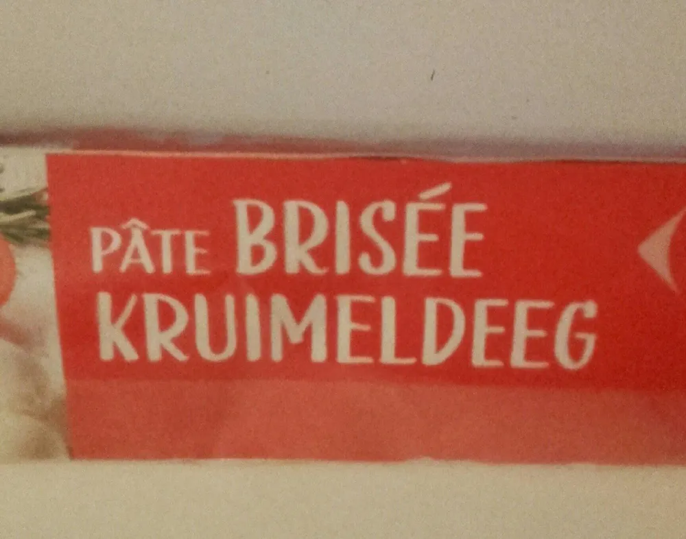 Pâte brisée