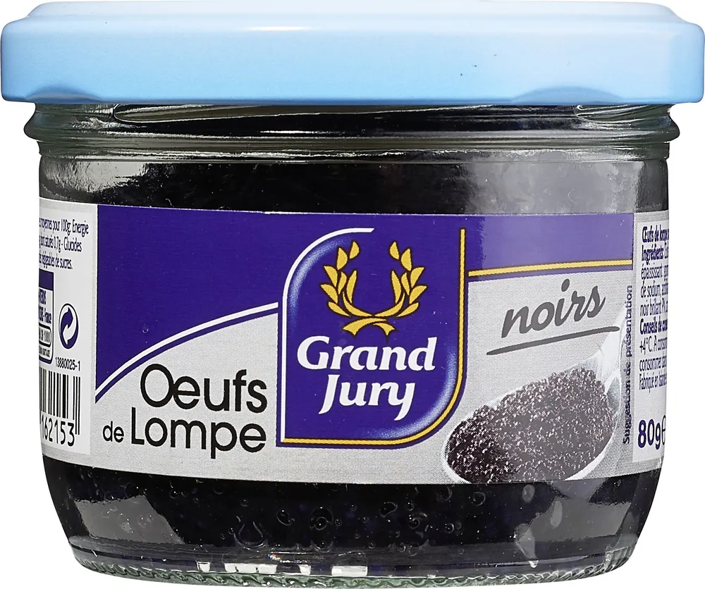 Oeufs de Lompe noirs