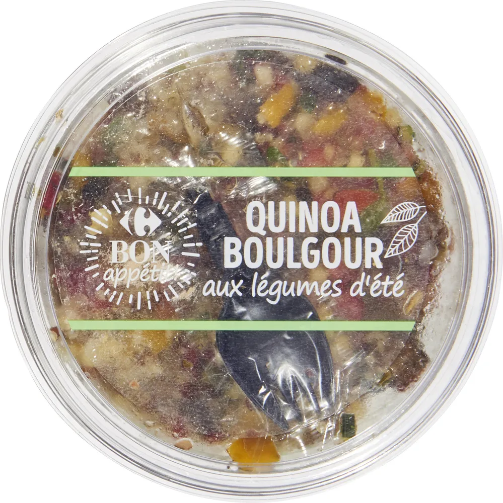 Quinoa Boulgour aux legumes d'ete