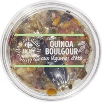 Quinoa Boulgour aux legumes d'ete