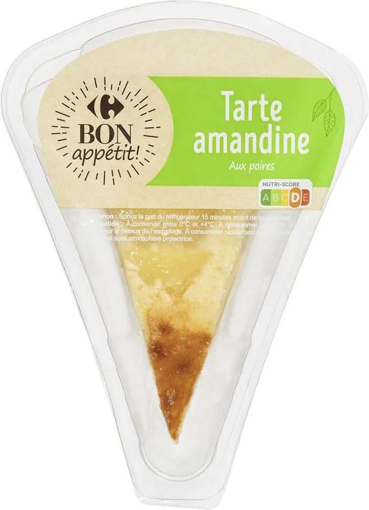 TARTE AMANDINE aux poires