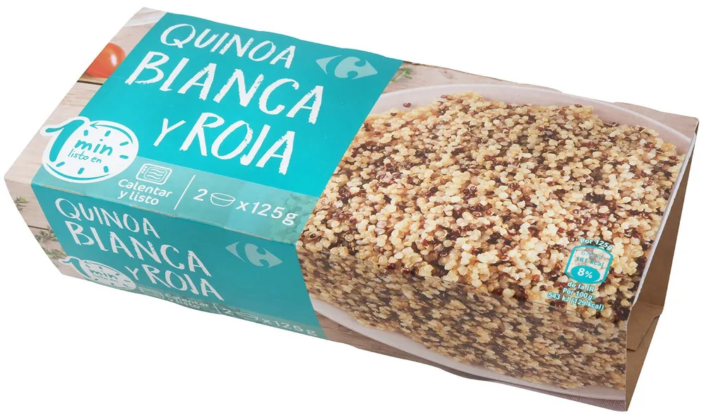 Vasitos de quina roja y blanca