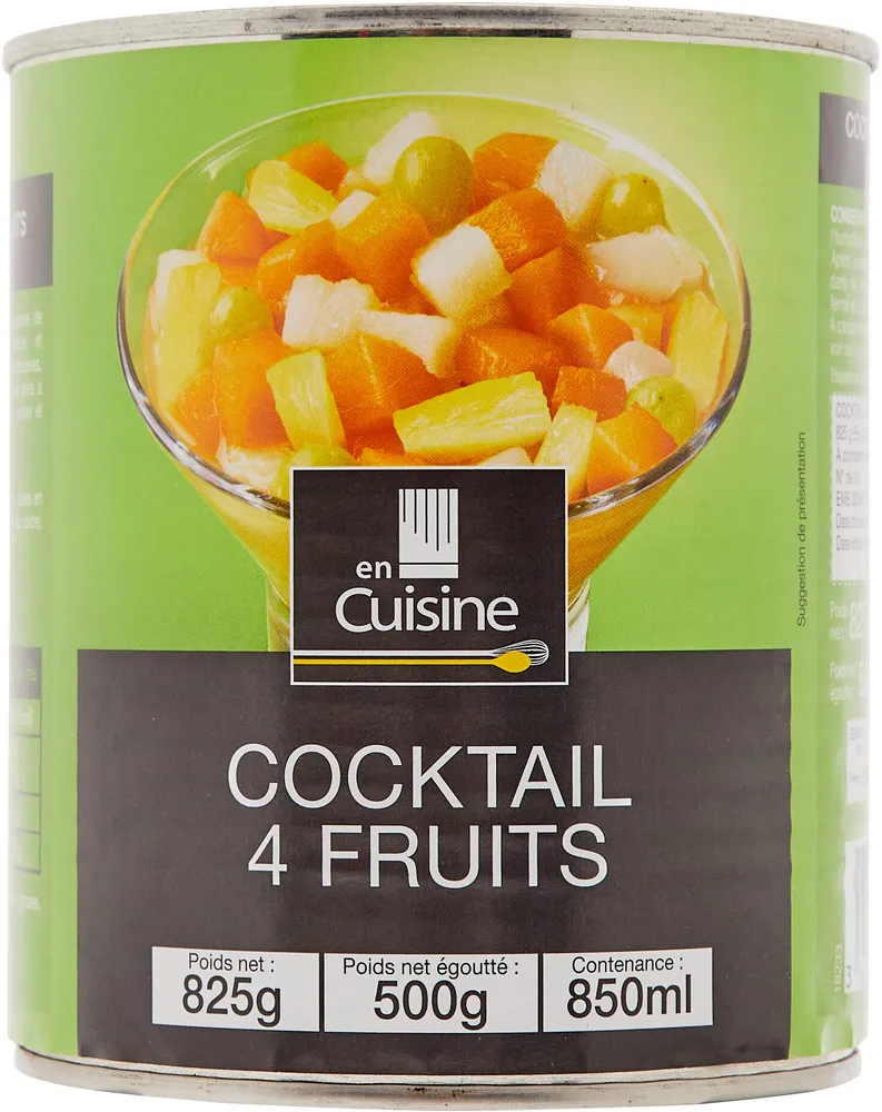 Cocktail 4 fruits
