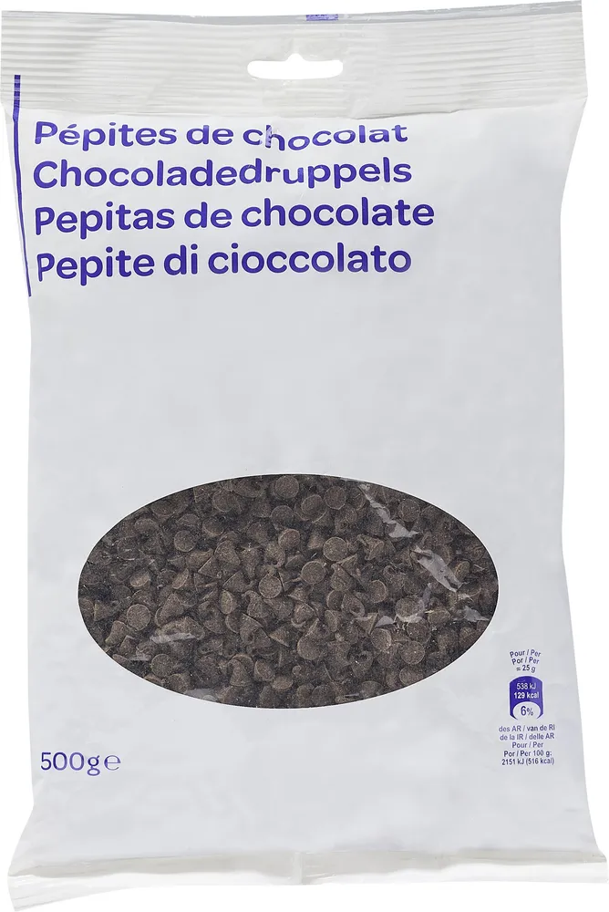 Pépites de chocolat