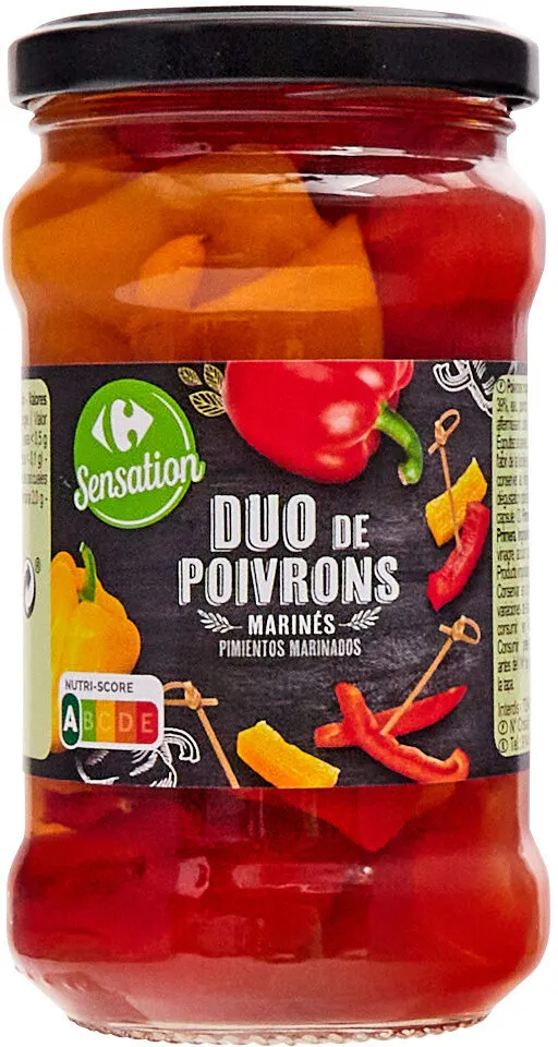 DUO de Poivrons Marinés