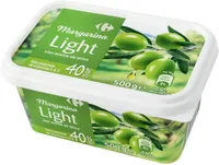 Margarine light à l'huile d'olive 40% de matière grasse
