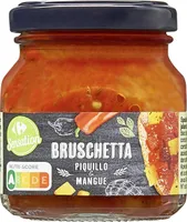 Bruschetta piquillo & mangue