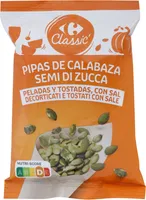 Pipa Calabaza Pelada Tostada con Sal
