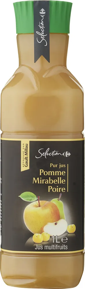 Pur Jus POMME MIRABELLE & POIRE