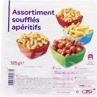 Assortiment Soufflés apéritifs