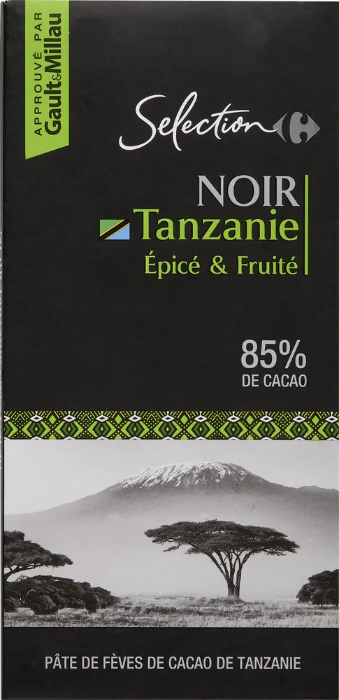 85% cacao noir tanzanie