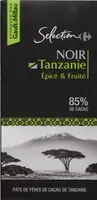 85% cacao noir tanzanie