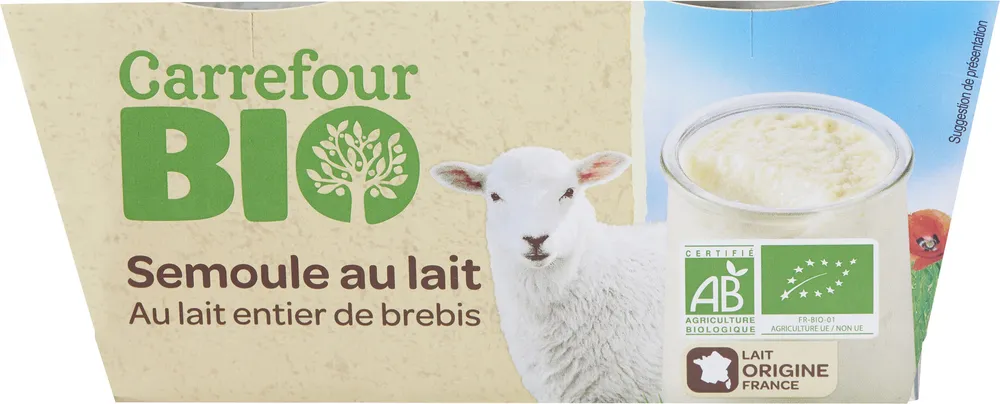 Semoule au lait