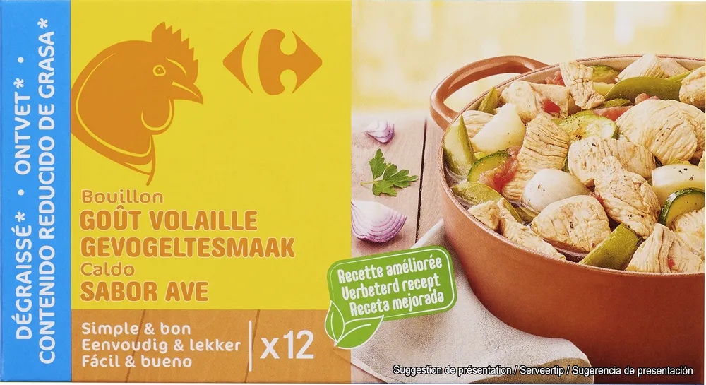 BOUILLON GOÛT Volaille DEGRAISSE*