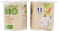 Brassé 5 graines et miel au lait entier